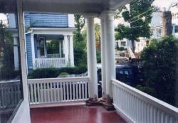 Multiple Corner Columns on Porch c1900