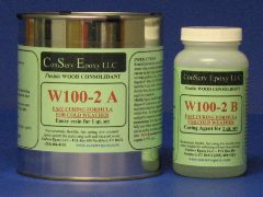 W100-2 Flexible Epoxy Consolidant Faster Curing - 1 quart